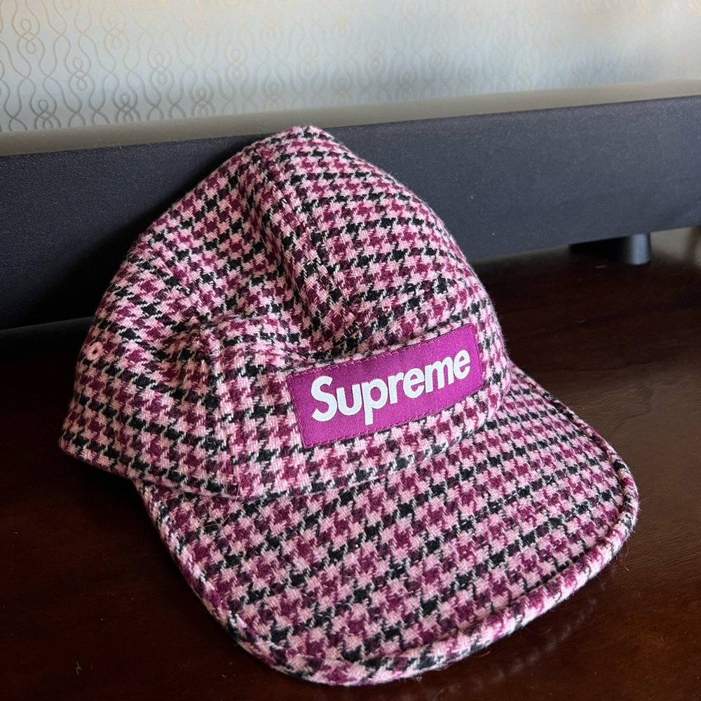 Supreme Houndstooth Hat